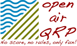 Il progetto Open air QRP nasce nel 2011 da un'idea di IN3AQK e IN3EFR,  entrambi appassionati radioamatori in comunicazioni Low Power QRP.  Il sito nasce dall'esigenza di raccogliere le esperienze,  tecniche,  racconti e materiale degli appassionati di attivazioni all'aria aperta in stile QRP.